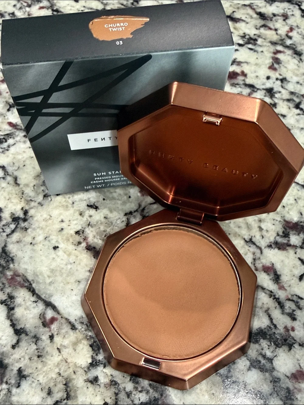 Fenty Beauty Sun Stalk'r Soufflé Cream Bronzer - Churro Twist New in Box!